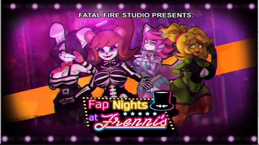 玩具熊的午夜多角色 FAP NIGHTS AT FRENNIS 新街机版本封面